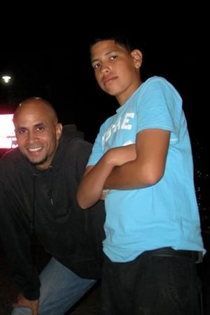 Jose Gutierrez with Bill McKinney