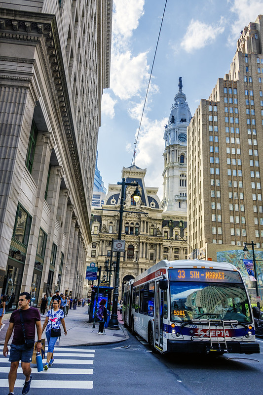 Street scene in Philadelphia